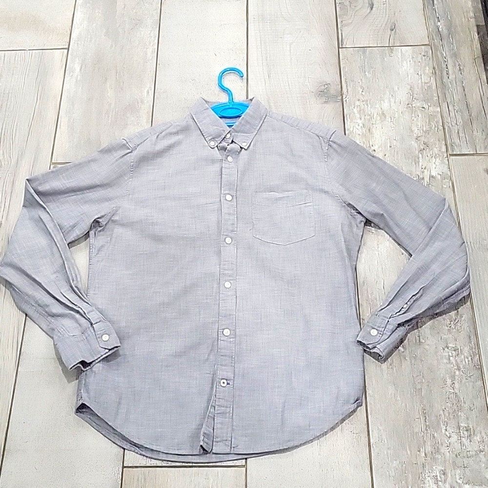 Gap light blue/gray  button down size medium #15